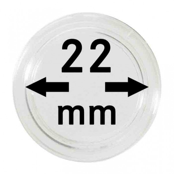 Coin Capsule 22mm