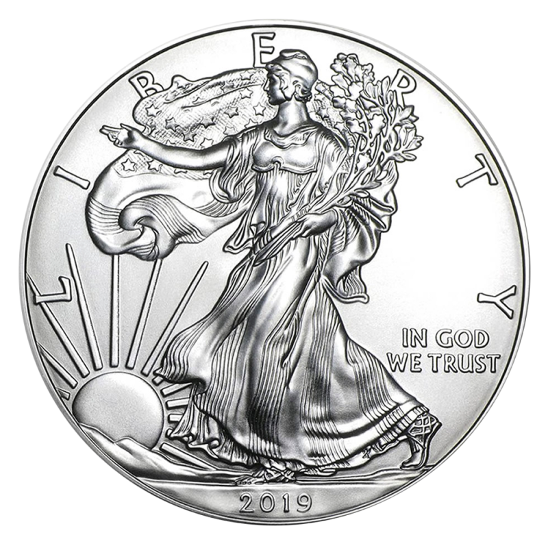 American Eagle 1oz Silver Coin 2019 | margin scheme