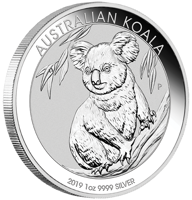 Koala 1oz Silver Coin 2019 margin scheme