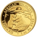 Somalia Leopard 1oz Gold Coin 2019