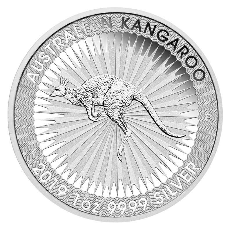 Kangaroo 1oz silver coin 2019 | margin scheme