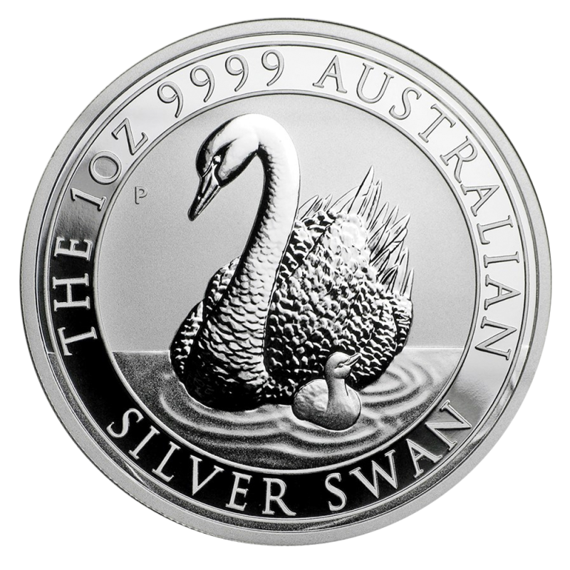 Australian Swan 1oz Silver Coin 2018 margin scheme