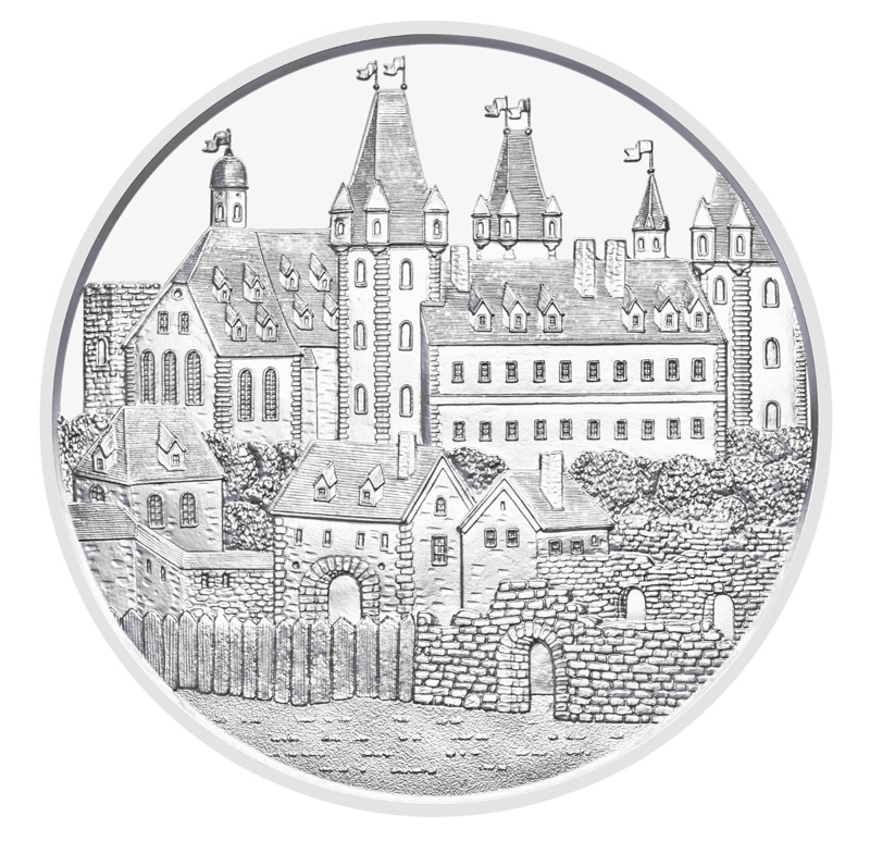 825 Year Anniversary Austrian Mint Vienna New Town 1oz Silver 2019 margin scheme