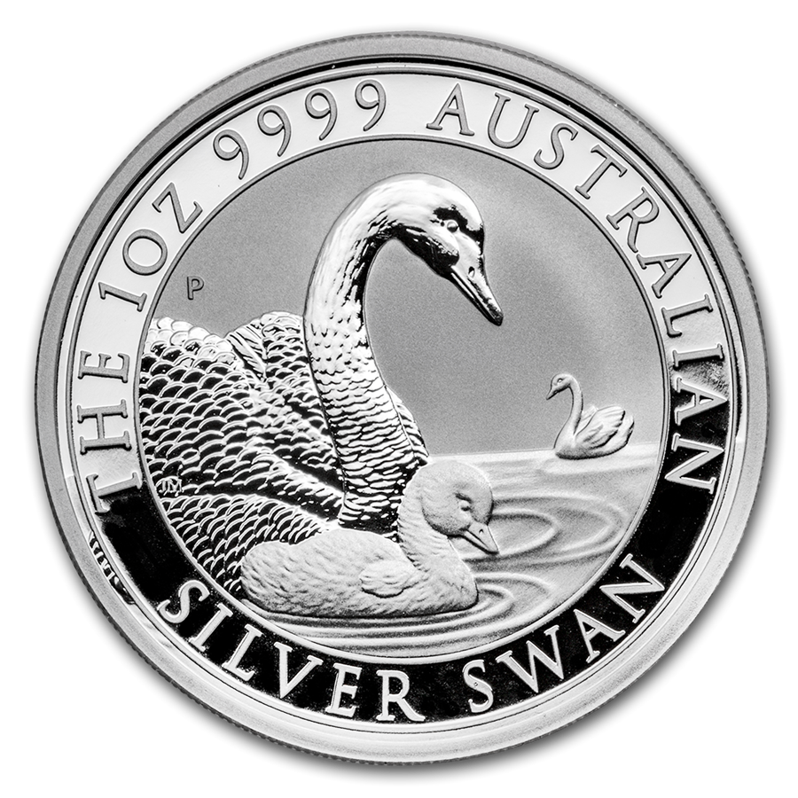 Australian Swan 1oz Silver Coin 2019 margin scheme