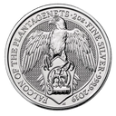 Queen's Beasts Falcon of the Plantagenets 2oz Silver Coin 2019 | margin scheme