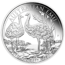 Australian Emu 1oz Silver Coin 2019 margin scheme