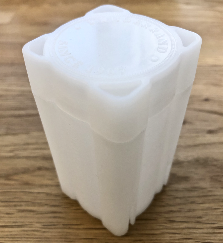 Original "Krugerrand" 1oz silver coin tube - (empty)