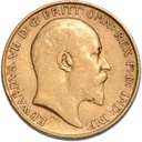 Half Sovereign Edward VII. Gold Coin | different years