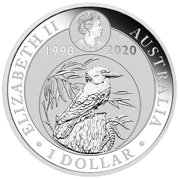 Kookaburra 1oz Silver Coin 2020(margin scheme)