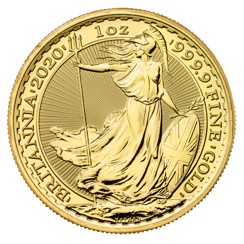 Britannia 1oz Gold Coin 2020