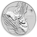 Lunar III Mouse 2oz Silver Coin 2020 | margin scheme