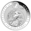 Kookaburra 10oz Silver Coin 2020 margin scheme