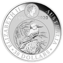 Kookaburra 1kg Silver Coin 2020 margin scheme