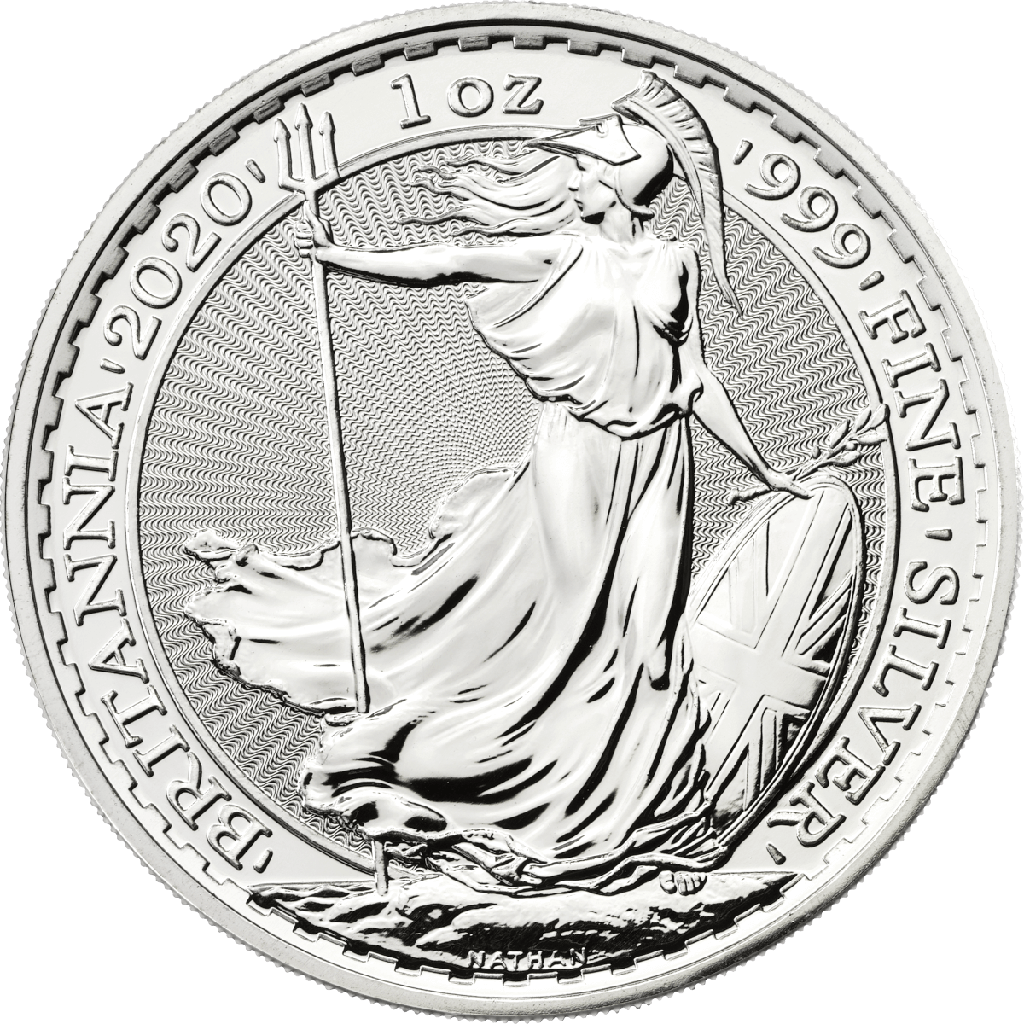 Britannia 1oz Silver Coin 2020 (margin scheme)
