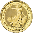 Britannia 1/10oz Gold Coin 2020