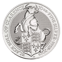 Queen's Beasts Black Bull of Clarence 10oz Silver Coin 2019 | margin scheme