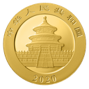 China Panda 30g Gold Coin 2020