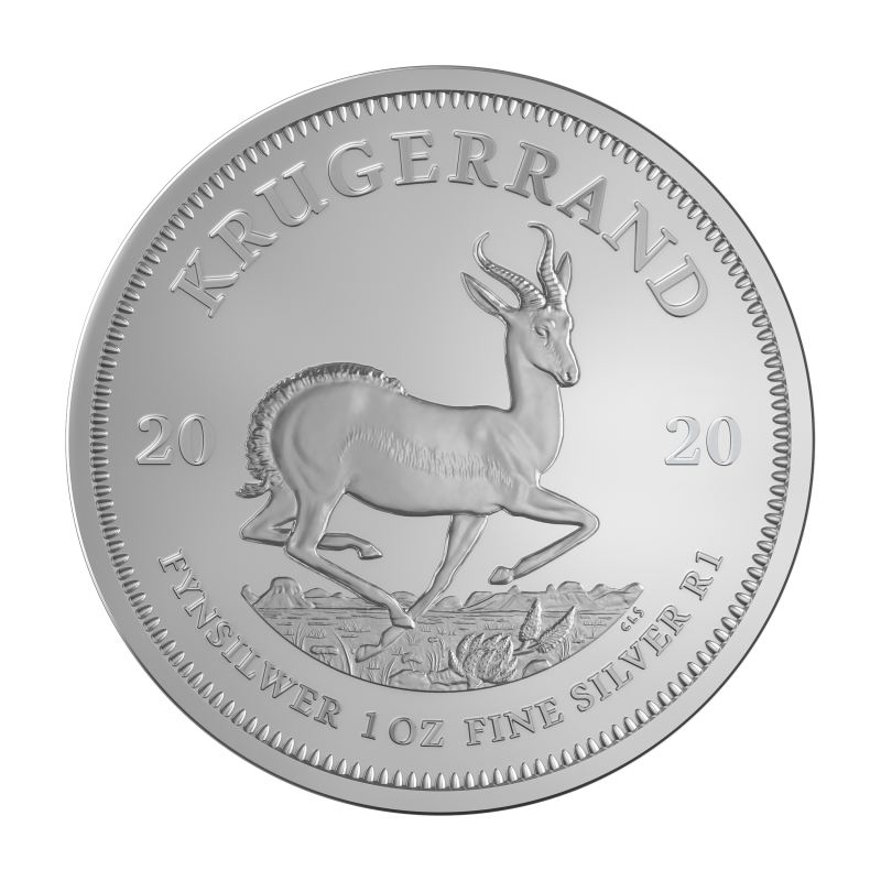 Krugerrand 1oz silver coin 2020 | margin scheme   
