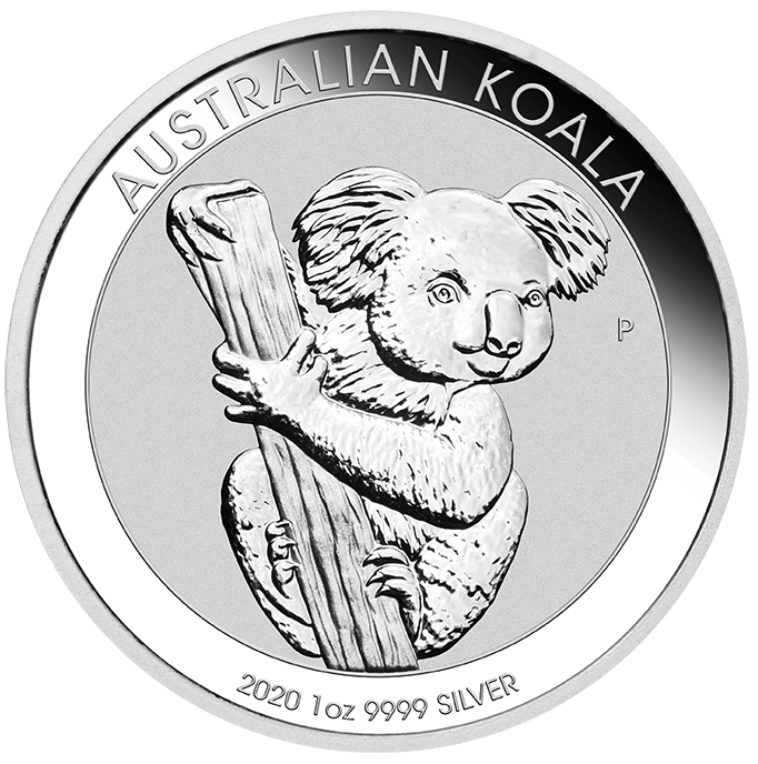 Koala 1oz Silver Coin 2020 margin scheme