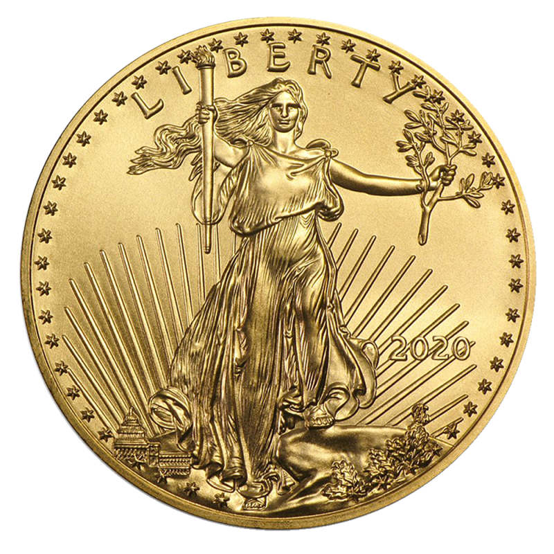 American Eagle 1/2oz Gold Coin 2020