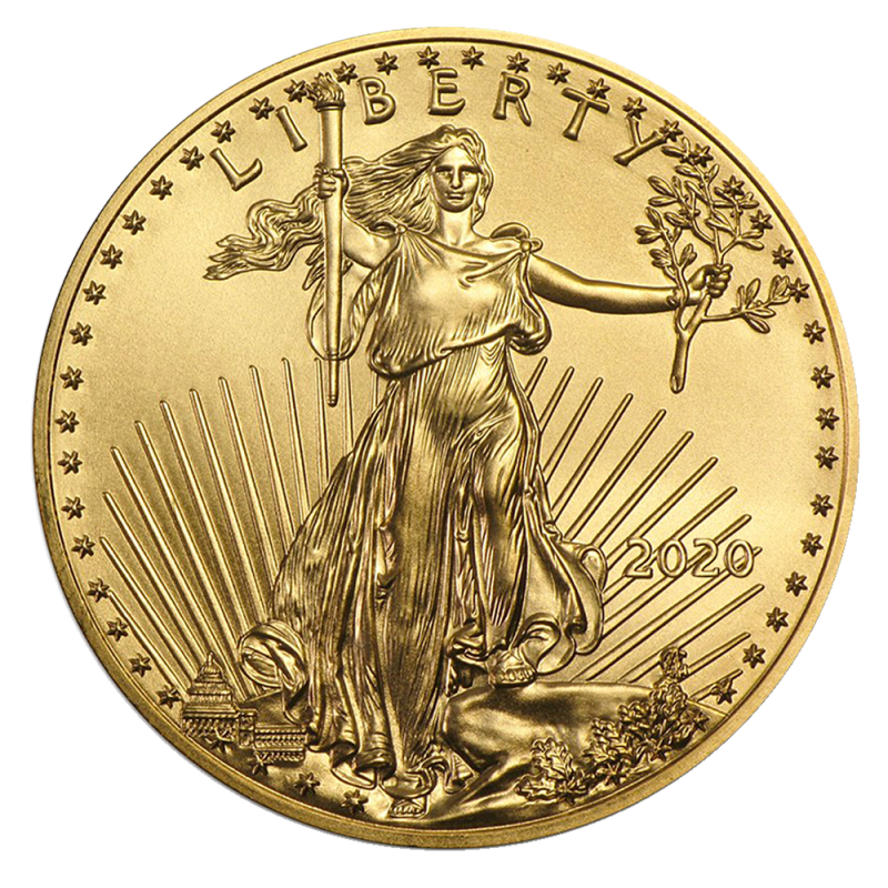 American Eagle 1/10oz Gold Coin 2020