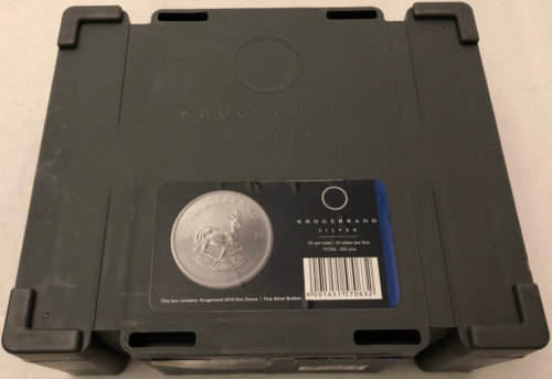 Original Masterbox Krugerrand Silver (empty)