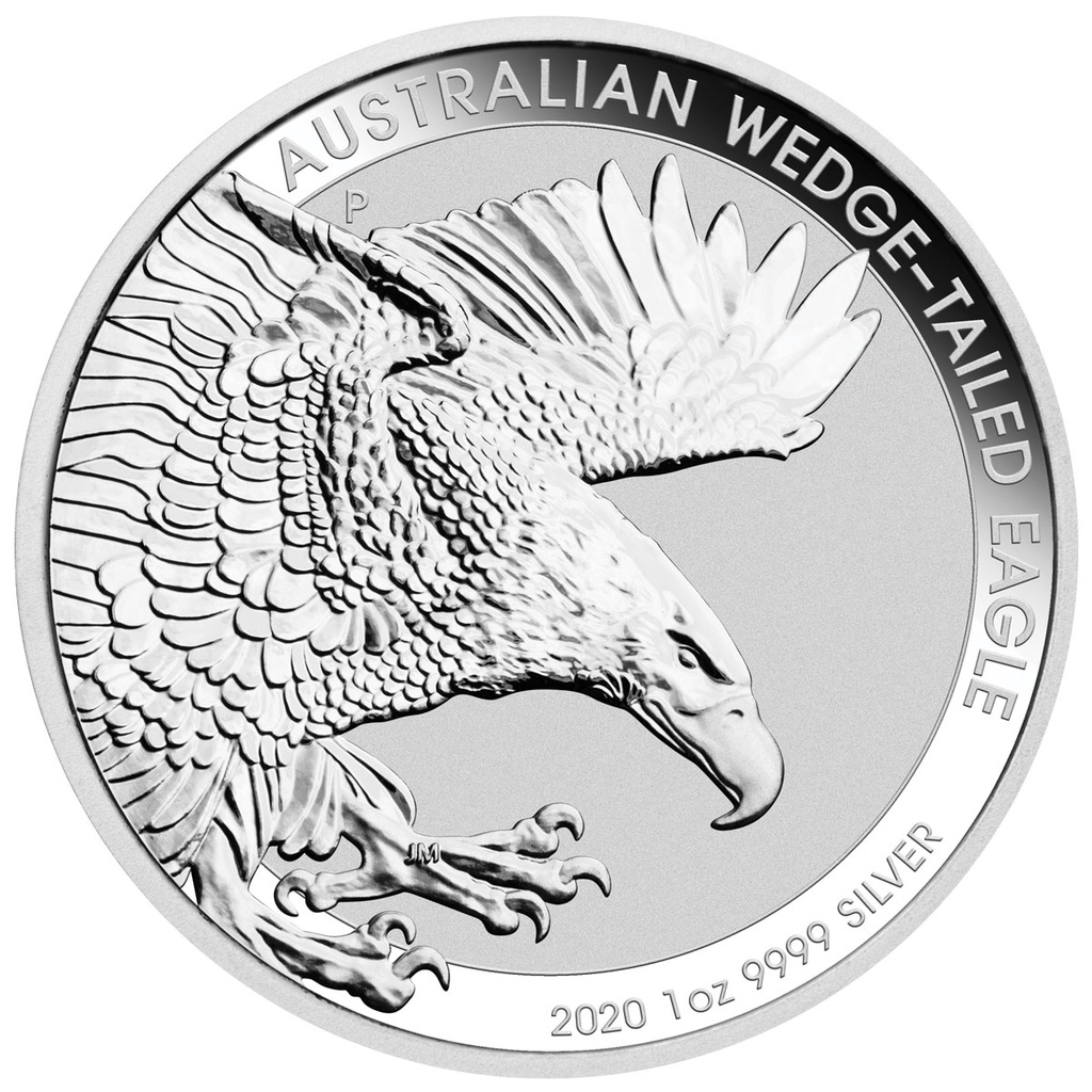 Wedge-Tailed Eagle 1oz Silver Coin 2020 | margin scheme
