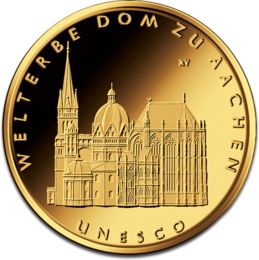 100 Euro Aachen Cathedral 1/2oz Gold Coin 2012 | Germany
