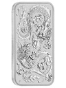 Dragon rectangular 1oz silver coin 2020 | margin scheme