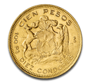 100 Pesos Liberty Gold Coin Chile