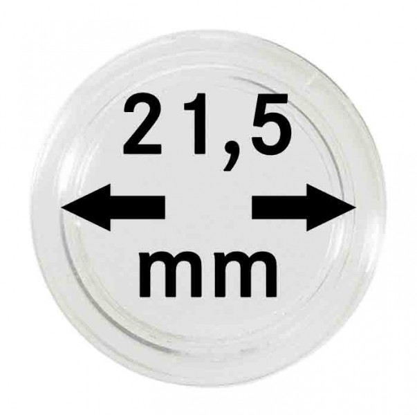 Coin Capsule 21.5mm