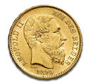 20 Francs Leopold II Gold Coin | 1865-1909 | Belgium