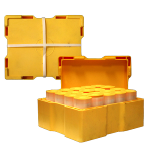 Original Masterbox "Maple Leaf" Silver - (yellow/empty)