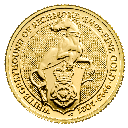 Queen's Beasts White Greyhound of Richmond 1/4oz Gold Coin 2021