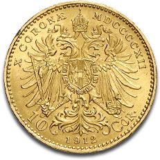 10 Corona Austria 3.05g Gold Coin