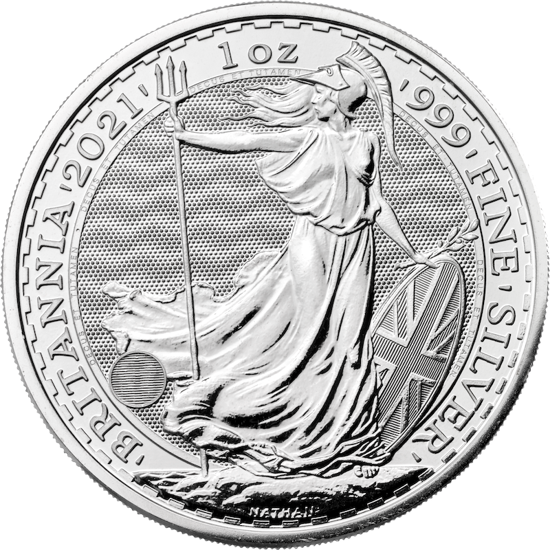 Britannia 1oz Silver Coin 2021 | margin scheme