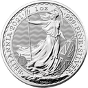 Britannia 1oz Silver Coin 2021 (margin scheme)