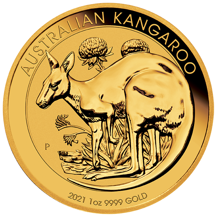 Kangaroo 1oz Gold Coin 2021