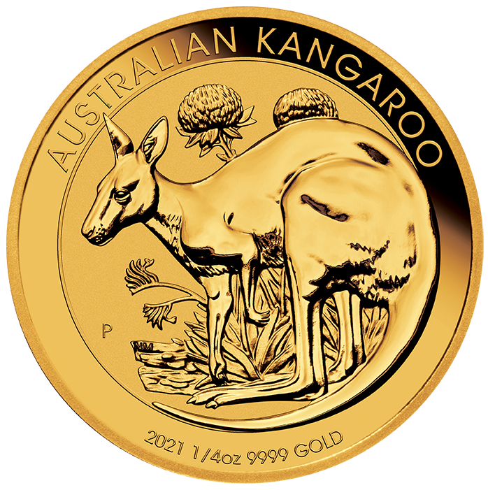 Kangaroo 1/4oz Gold Coin 2021