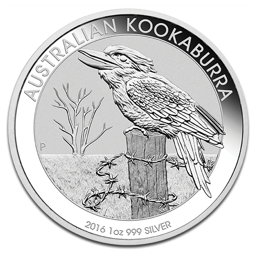 Kookaburra 1oz silver coin 2016 | margin scheme