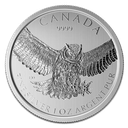 Great Horned Owl Birds of Prey 1oz Silver Coin 2015 | margin scheme