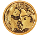 China Panda 1g Gold Coin 2021