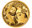China Panda 3g Gold Coin 2021
