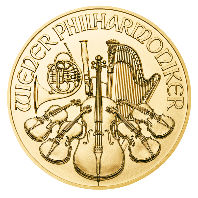 Vienna Philharmonic 1/10oz Gold Coin 2021