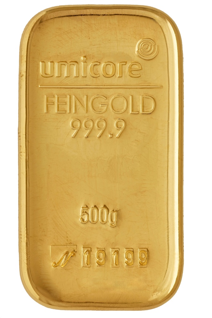 500g Gold Bar | Umicore