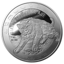 Giants of the Ice Age - Saber-Toothed Cat - 1oz Silver Coin 2020 margin scheme