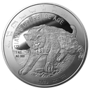 Ice Age Giants - Saber-Toothed Cat 1oz silver coin 2020 | margin scheme