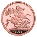 Sovereign Elizabeth II Gold Coin 2021