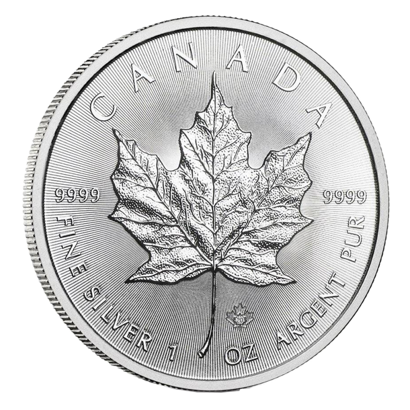 Maple Leaf 1oz Silver Coin 2021 | margin scheme