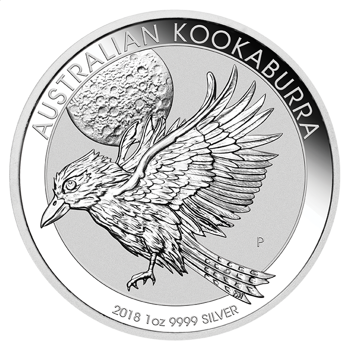 Kookaburra 1oz Silver Coin 2018 margin scheme